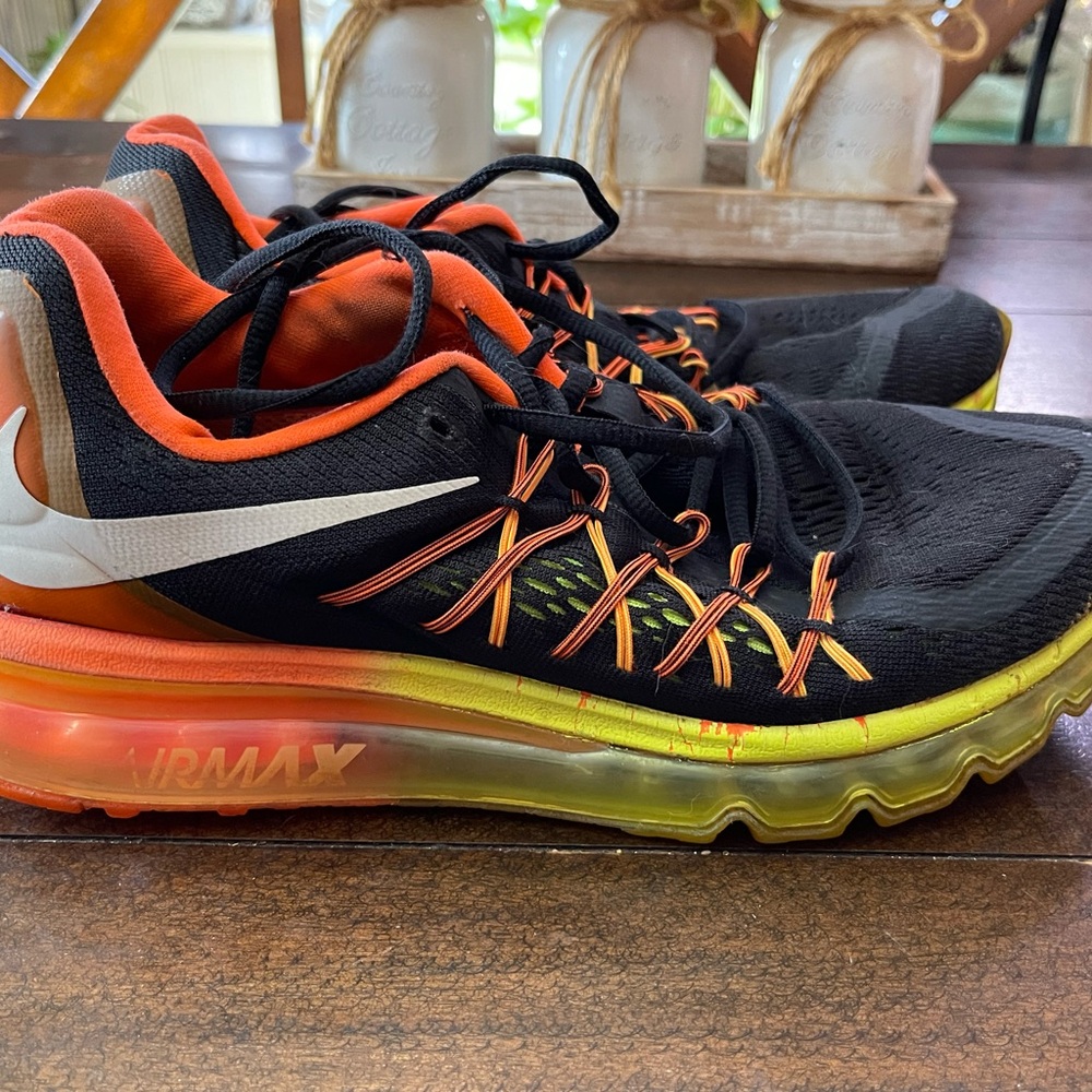 Nike Air Max Orange, Yellow, Black 10.5 Eur 44.5